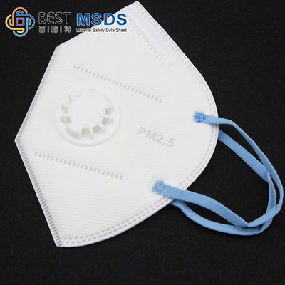 5MM 3.5MM matières premières bleues de masque protecteur de bout droit élastique doux de corde de 2 millimètres 3mm