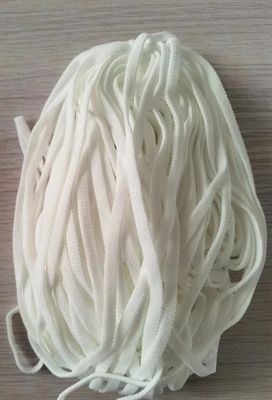Polyester jetable élastique plat Earloop de couleur de la vente en gros 4MM 5MM d'usine