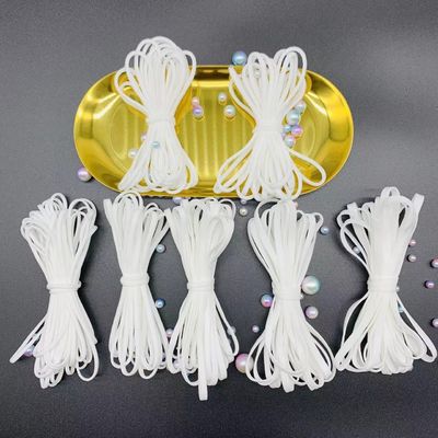Le nylon de Spandex autour de l'orchestre à cordes élastique de corde de corde d'Earloop attachent du ruban adhésif à 2.5mm 3mm 4mm 5mm 6mm