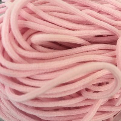 Les bandes élastiques Earloop de couleur de masque protecteur attachent 2.8mm 3mm