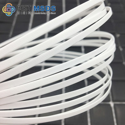 Fil en plastique flexible de nez pour le masque protecteur 3.5mm à un noyau