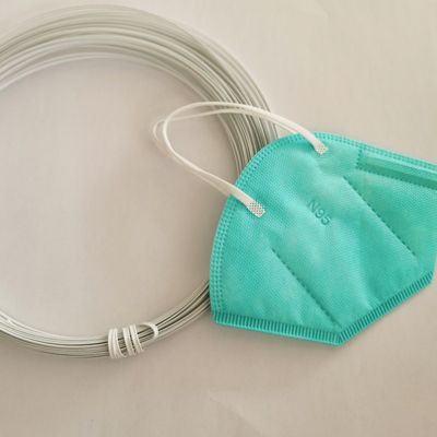 Double plastique de pont en fil de nez de noyau pour le masque protecteur 3.5mm 5.0mm