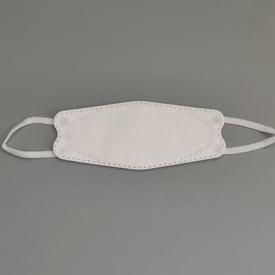 L'oreille extensible d'usage doux fait une boucle la corde blanche de bande élastique pour le masque de l'enfant KF94