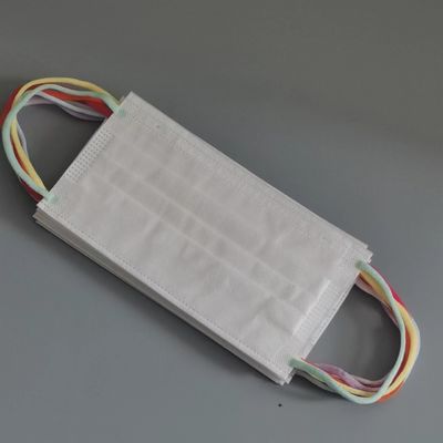 L'oreille élastique molle de confort de 3 plis fait une boucle la corde élastique plate molle 6mm colorés de corde