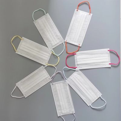 La corde élastique molle superbe du tissu de nylon de Spandex ficellent la corde élastique pelucheuse 5mm 6mm