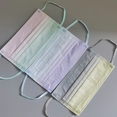 boucle élastique jetable 3.5mm colorés d'oreille de masque protecteur 3ply 5mm