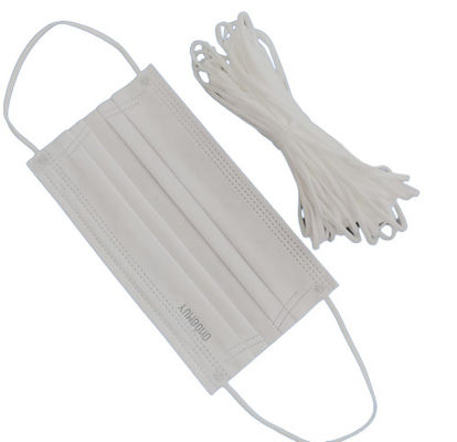 Corde élastique plate d'Earloop de masque protecteur 1/8 pouce polyester de 1/4 pouce 5MM