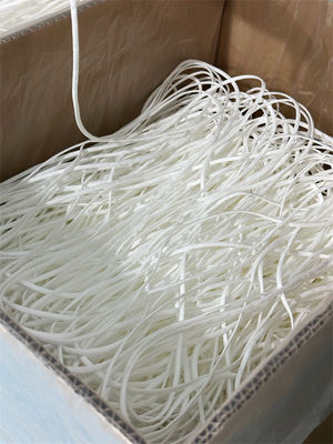 Corde élastique plate 2mm d'Earloop 3mm 3.5MM 3/16&quot; polyester pour le masque protecteur 3ply