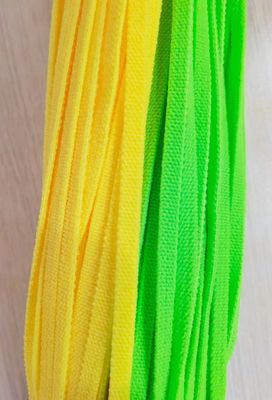 Couleur blanche noire de courroies 5mm élastiques réglables molles de corde Earloop élastique pour Facemask